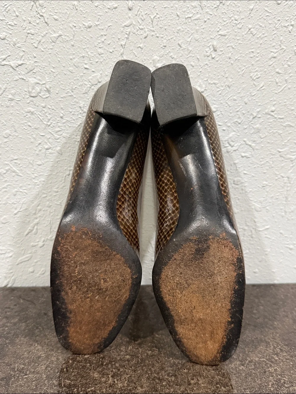CHRISTIAN‎ DIOR Vintage Heels Size 7 1/2 Made in France